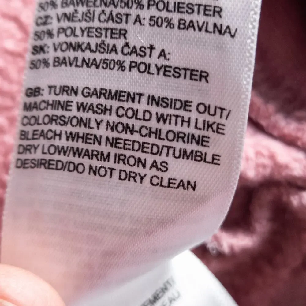 The North Face Women’s Hoodie Pink Size L Color Pop Athleisure Streetwear - Picture 9 of 10